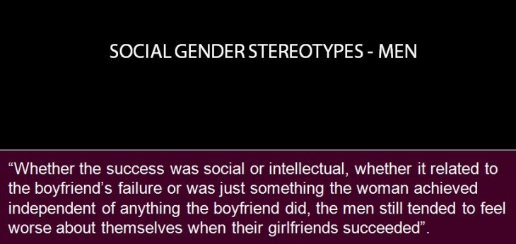 gender stereotypes men