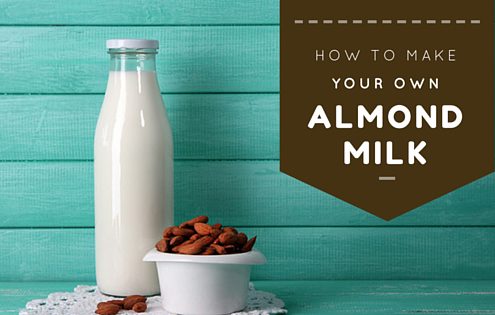 make your own almond milk