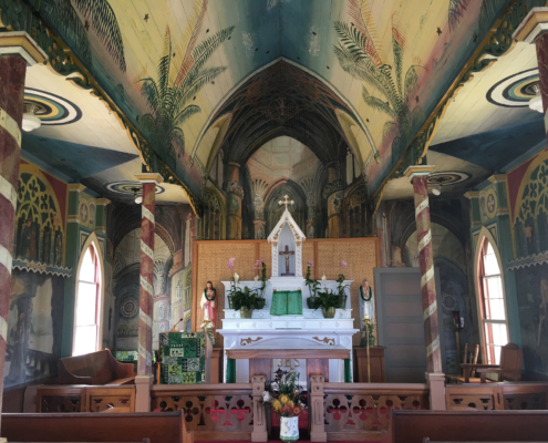 St. Benedict's Painted Church in South Kona