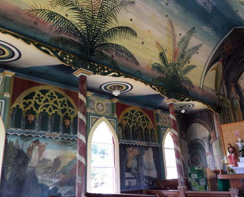 St. Benedict's Painted Church in South Kona