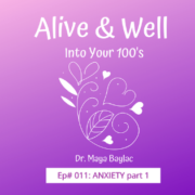 podcast episode where Dr. Maya Baylac and Ian Grove discuss the conventional treatment of anxiety and the challenges with it