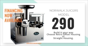 Norwalk Juicers for Gerson Therapy Financing Options Available Finance Your Norwalk Juicer for Gerson Therapy