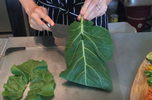 How to Make Collard Green Wraps