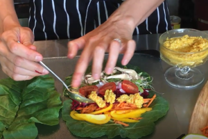 How to Make Collard Green Wraps