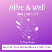 Alive & Well Into Yuor 100s Podcase Episode #31 - Eat Your Greens! Microbes Are Nothing, Terrain is Everything!Alive & Well Into Yuor 100s Podcase Episode #31 - Eat Your Greens! Microbes Are Nothing, Terrain is Everything!